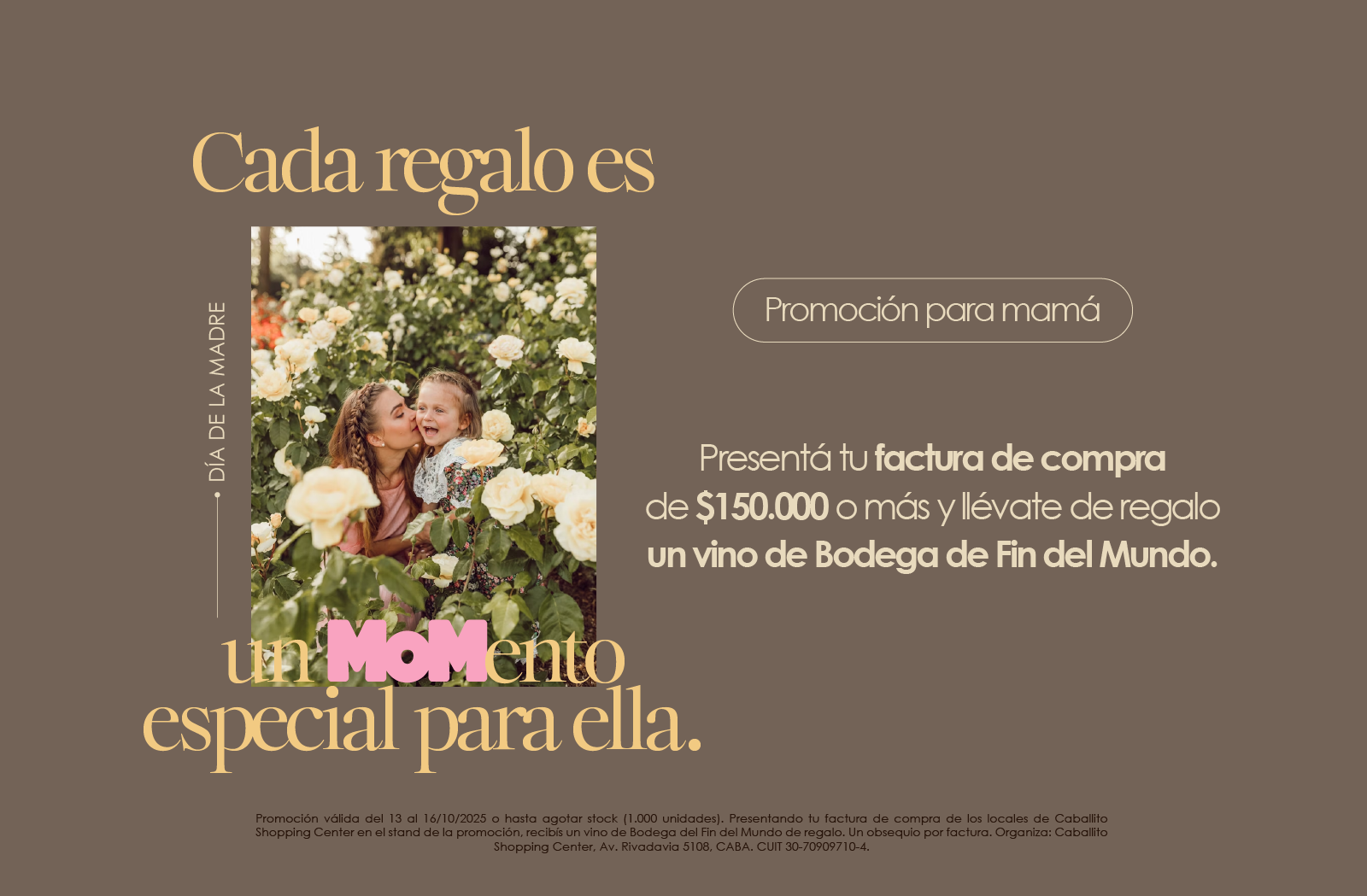 PROMOCIÓN DÍA DE LA MADRE